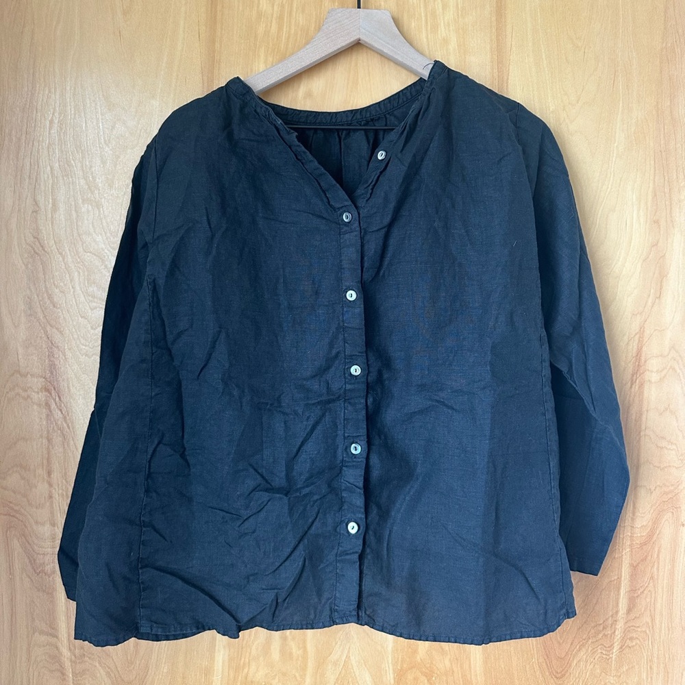 Nest Robe Made in Japan Linen Blouse
